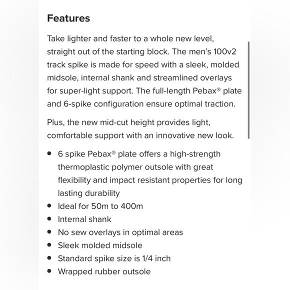 New Balance SD100 v2 Track Shoe Size 14 - Picture 7 of 11